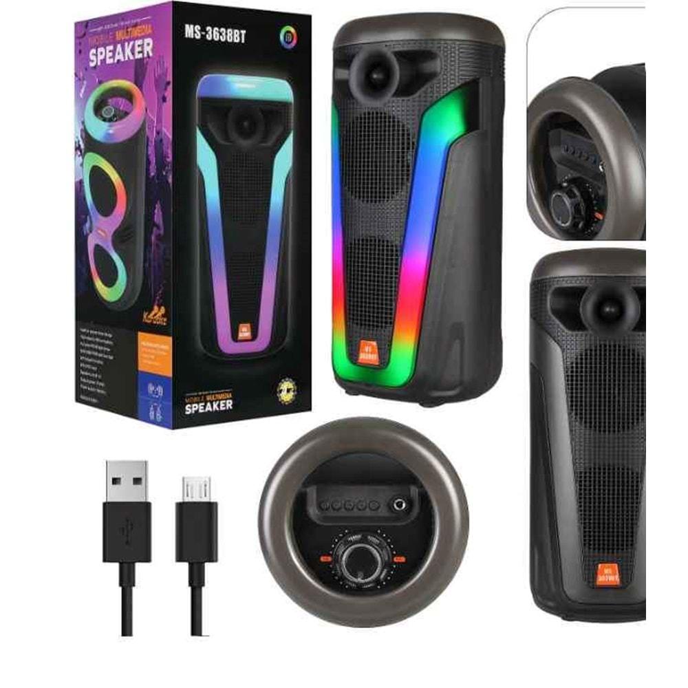 Katjmer KT-SP02 Rgb Usb/Bt Müzik Kutusu