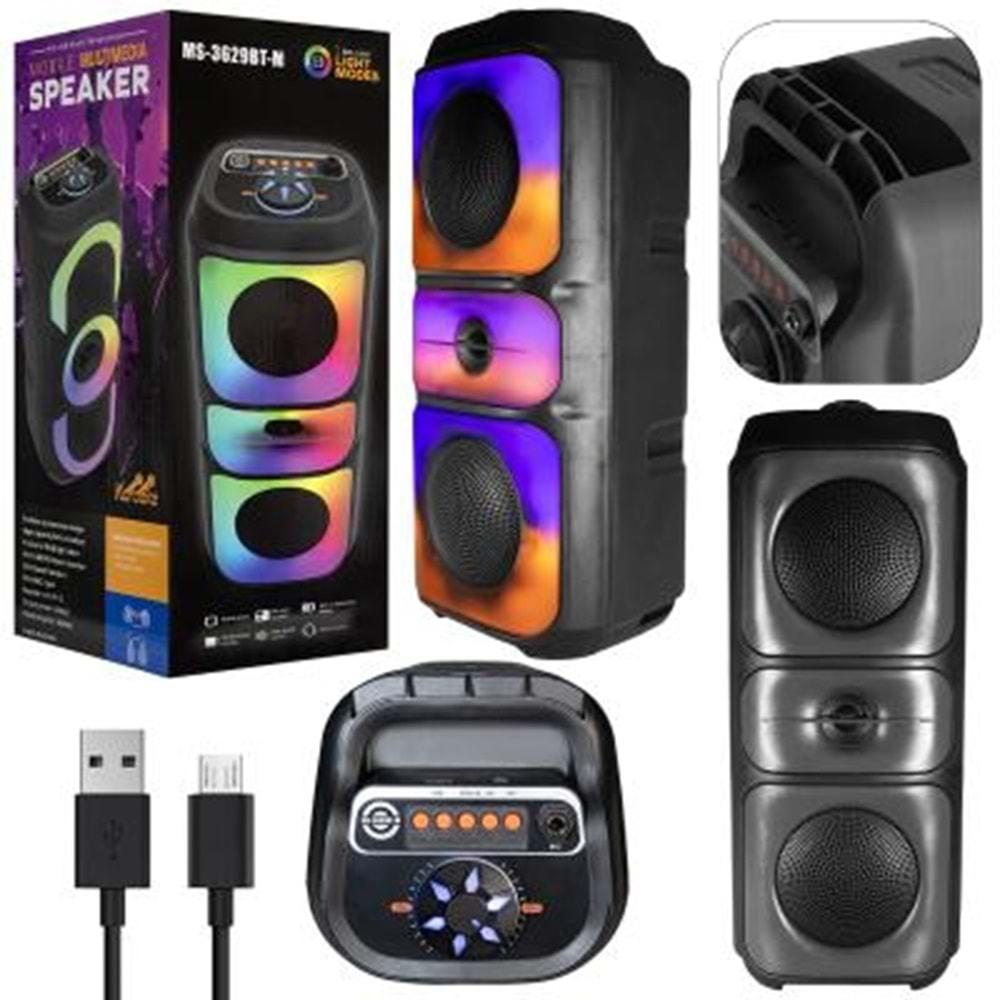 Katjmer KT-SP03 Rgb Usb/Bt Müzik Kutusu