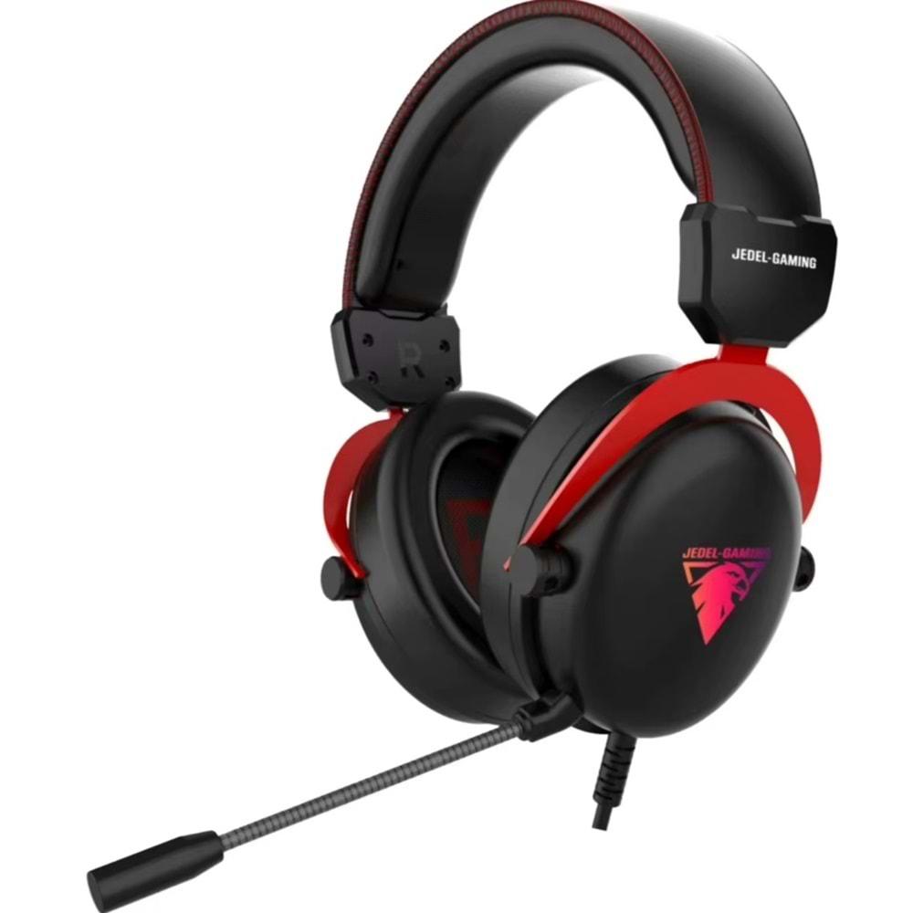Jedel GH-581 Profesyonel Headset Pro 7.1 Usb Girişli Rgb Gaming Oyuncu Kulaklığı