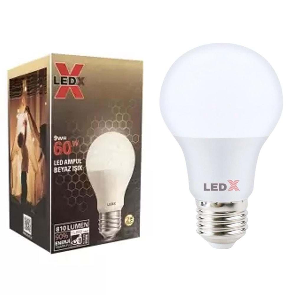 Ledx AL-A109 9 Watt E27 6500K 810 Lümen Beyaz Led Ampul