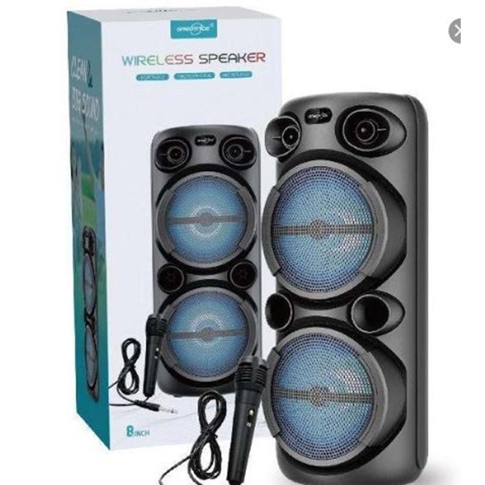 GTS-2059 Mikrofonlu Karaoke Bluetooth Hoparlörü