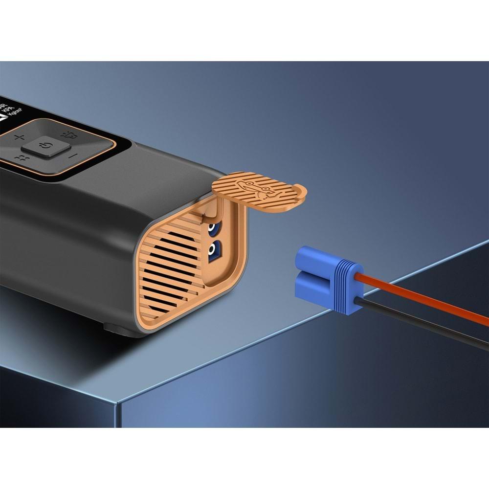 VENANDİN Inflamo Kompresör Akü Takviye Cihazı 8.000Mah