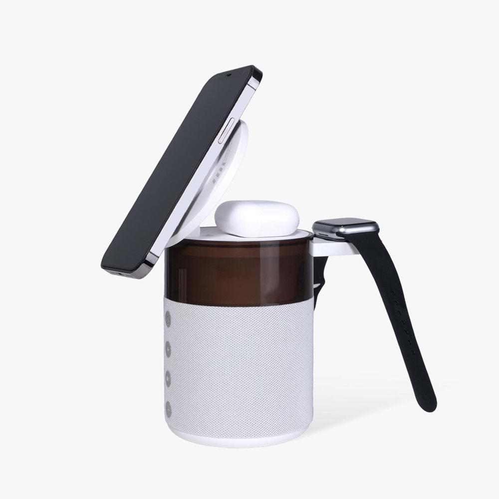 Venandin FusıonMG-FSN01 Magsafe Telefon/Saat Şarj Standlı Müzik Kutusu