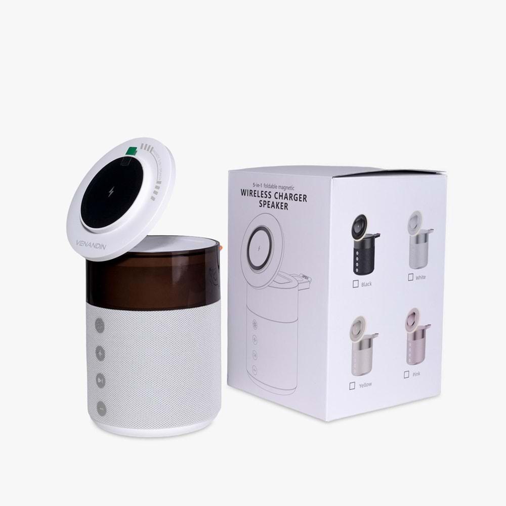 Venandin FusıonMG-FSN01 Magsafe Telefon/Saat Şarj Standlı Müzik Kutusu