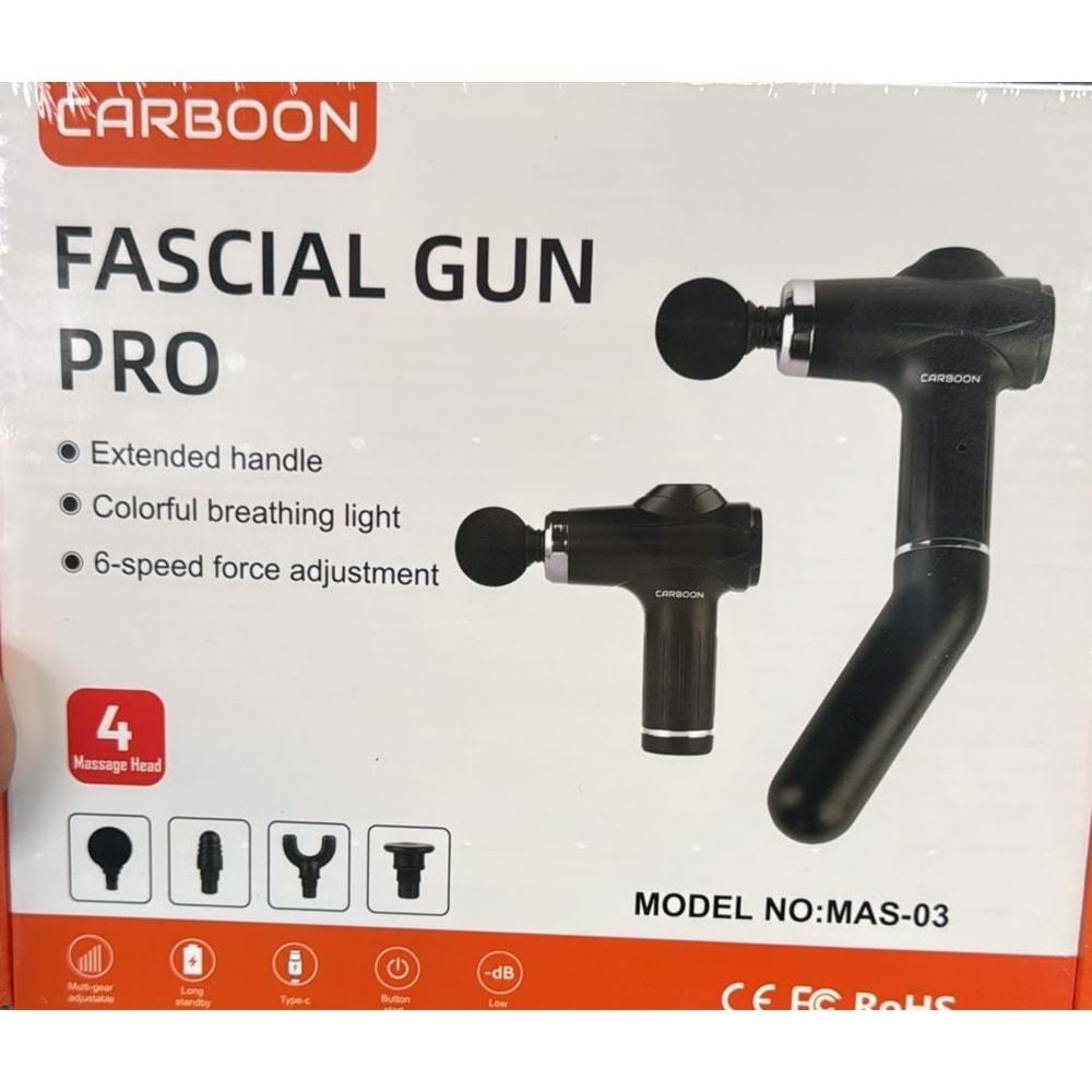 Carboon MAS-03 Masaj Aleti 4 Başlıklı Dokunmatik