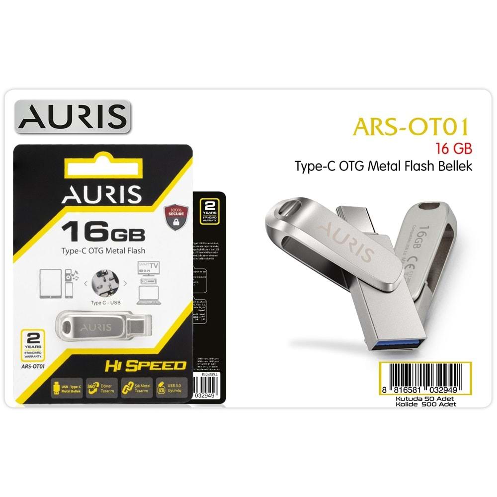 Auris ARS-OT01 16 GB Type-C Otg Flash Bellek