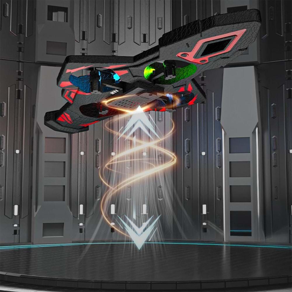 Katjmer F199 Uçak Flying Club Dayanıklı Köpük Gövdeli 2.4ghz Uzaktan kumandalı 360Derece Dönebilen Oyuncak(2batarya)