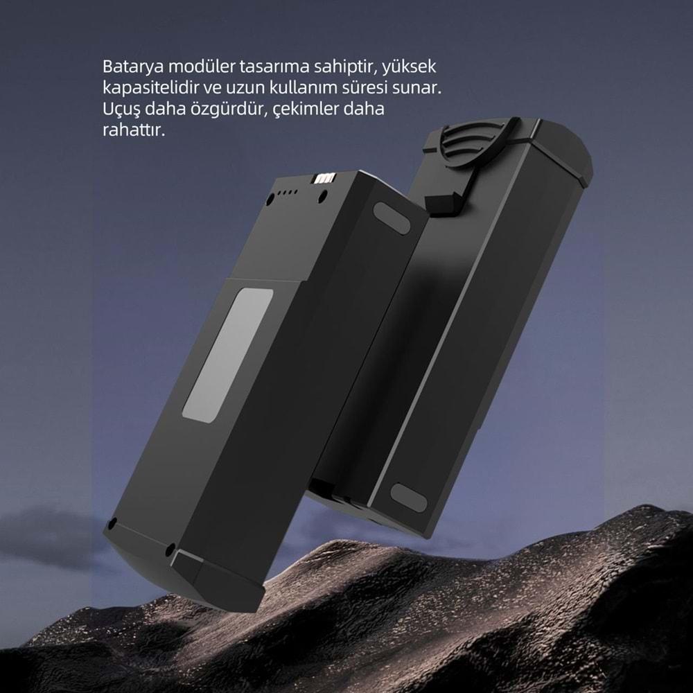 Katjmer V-Fly Combo Ultra 2K 4 Yönlü Engel Önleme+Optik Akış Hover+3D Taklalar Super Drone Geri Dönüş (2batarya)