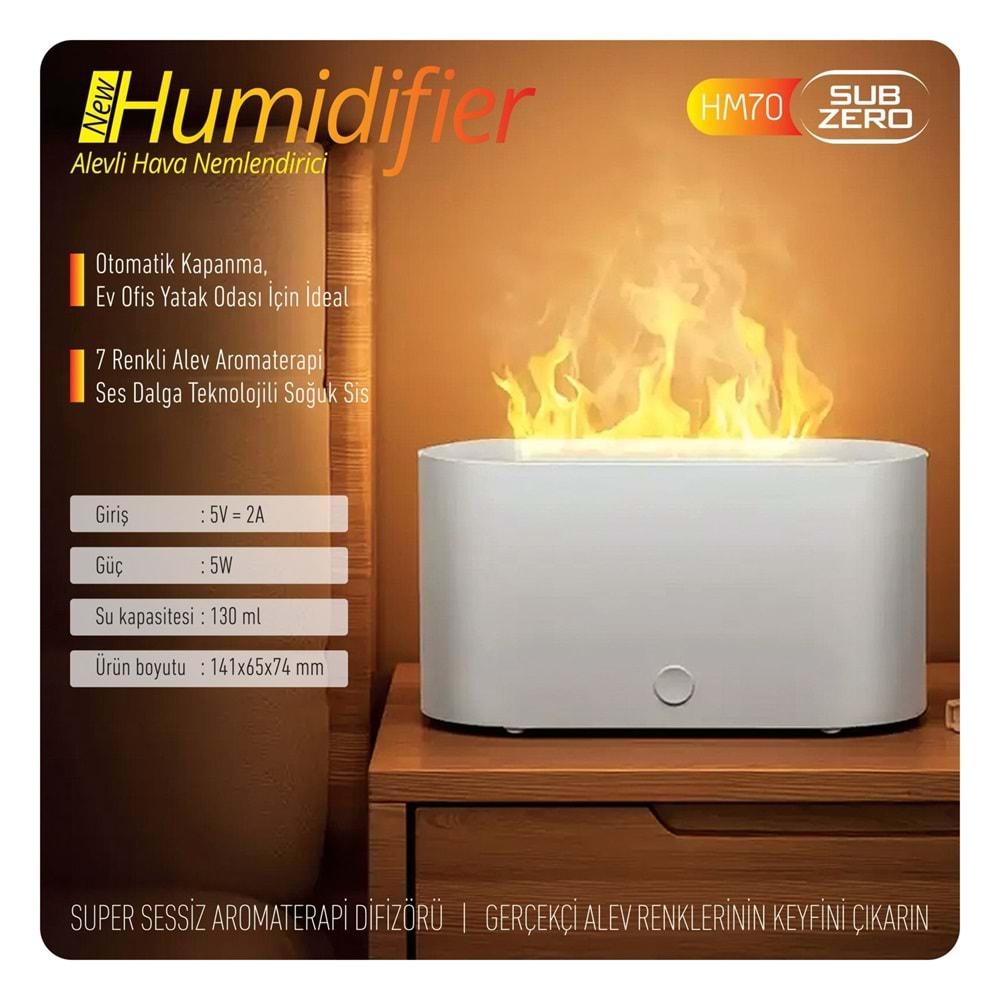 Subzero HM70 Gerçek Alev Özellikli Hava Nemlendirici
