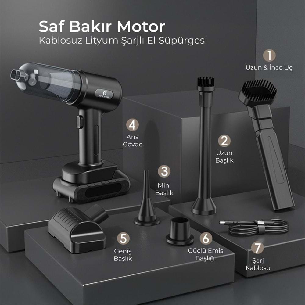 KATJMER Tornix Araç Tipi Süpürge