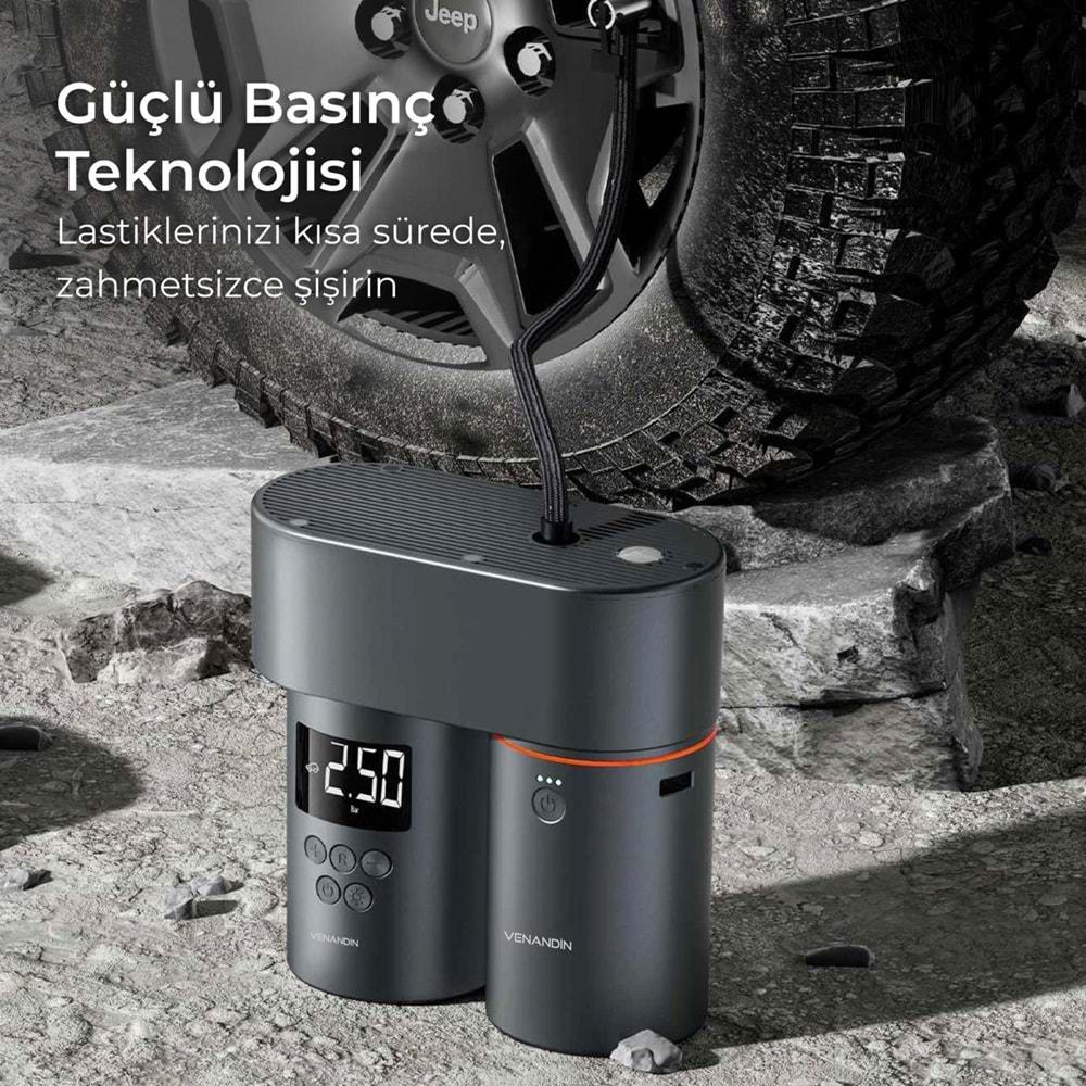 VENANDİN CarMaster Profesyonel Araç Bakım ve Yardım Seti