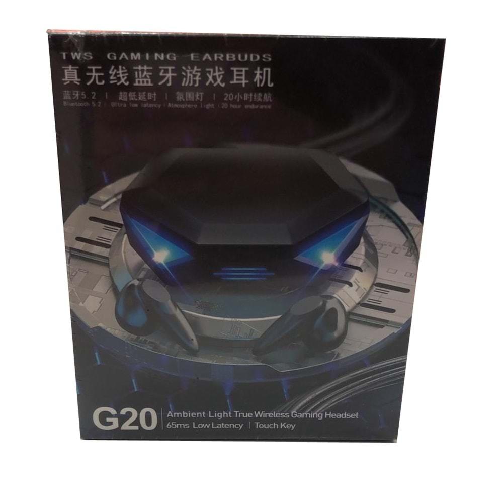 Torima G20 Tws Gaming 5.2 Bluetooth Kulaklık