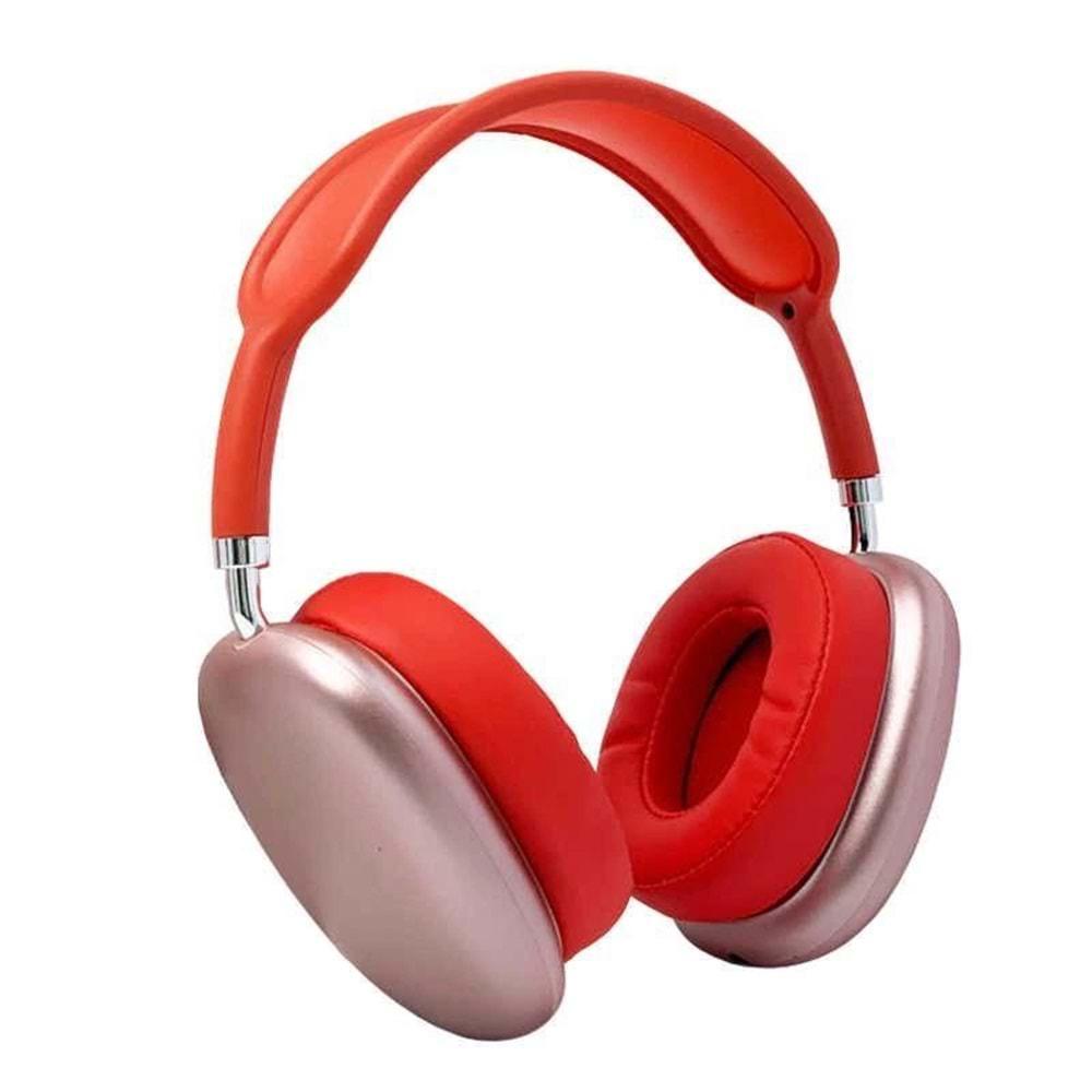 Torima P9 Bluetooth 5.0 Mikrofonlu Kulaküstü Kablosuz Kulaklık - Kırmızı