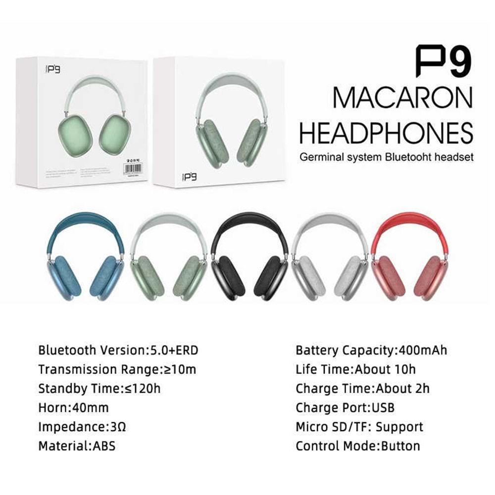 Torima P9 Bluetooth 5.0 Mikrofonlu Kulaküstü Kablosuz Kulaklık