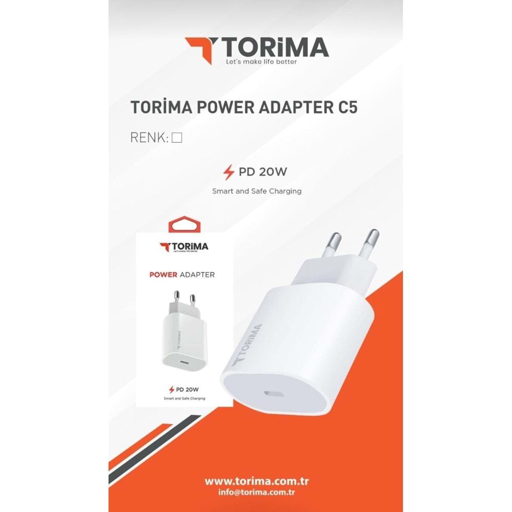 Torima C5 PD 20W Şarj Başlıgı