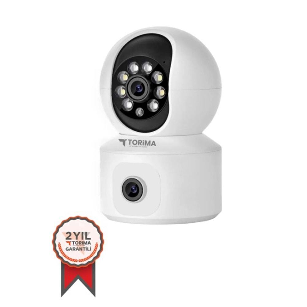 Torima Cmr-10 360° Full Hd Çift Kamera 1080p Smart Ip Akıllı Kamera