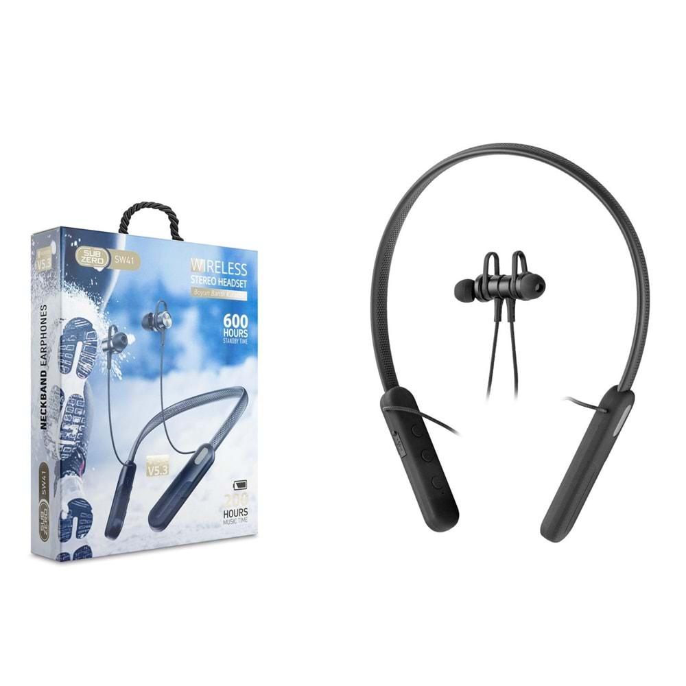 Subzero SW41 Neckband V5.3 Bluetooth Kulaklık 200 saat