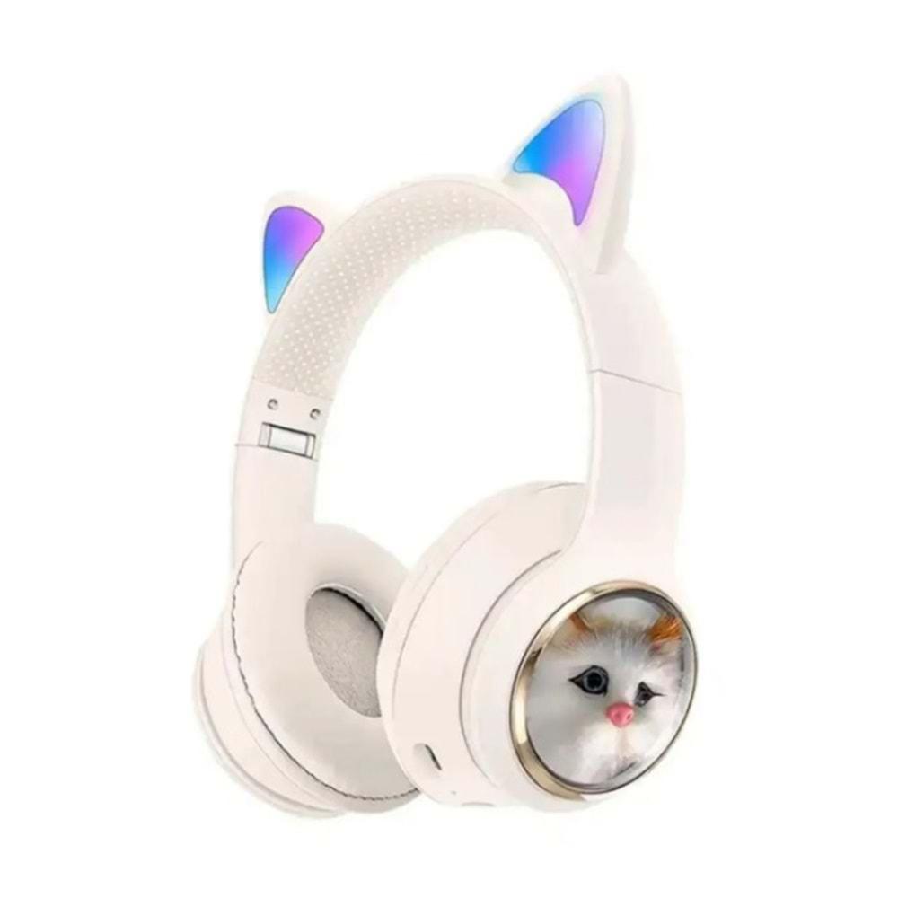 Subzero SW90 Bluetooth Renkli Kedi Kulaklık