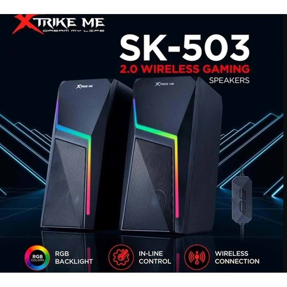 Xtrike Me SK-503 Usb2.0 RGB Ledli Pc Hoparlör