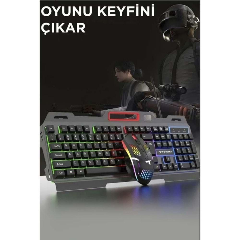 Torima TMK-06 Gamınk Metal Klavye Mouse Set