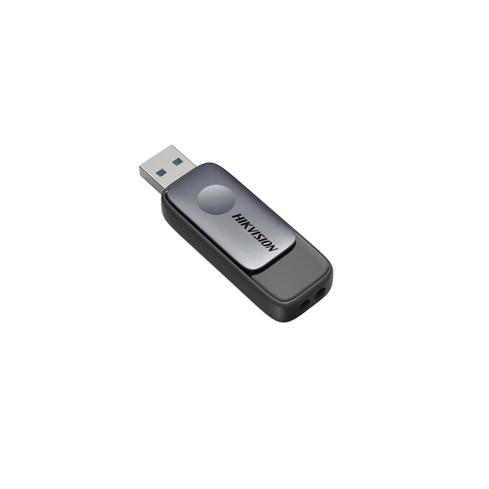 Hikvision 256GB USB3.2 HS-USB-M210S/128G Sürgülü Siyah Flash Bellek