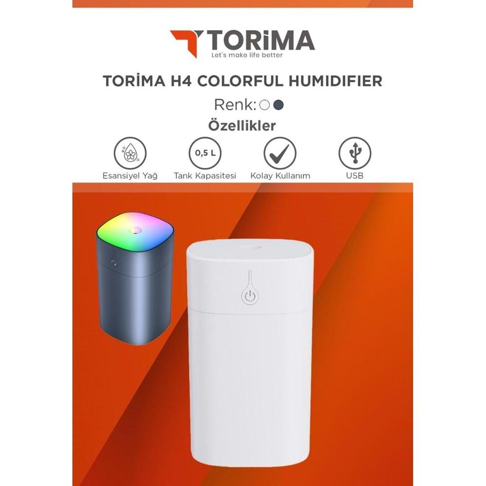 Torima H4 Humidifier Aroma Terapili Hava Nemlendirici