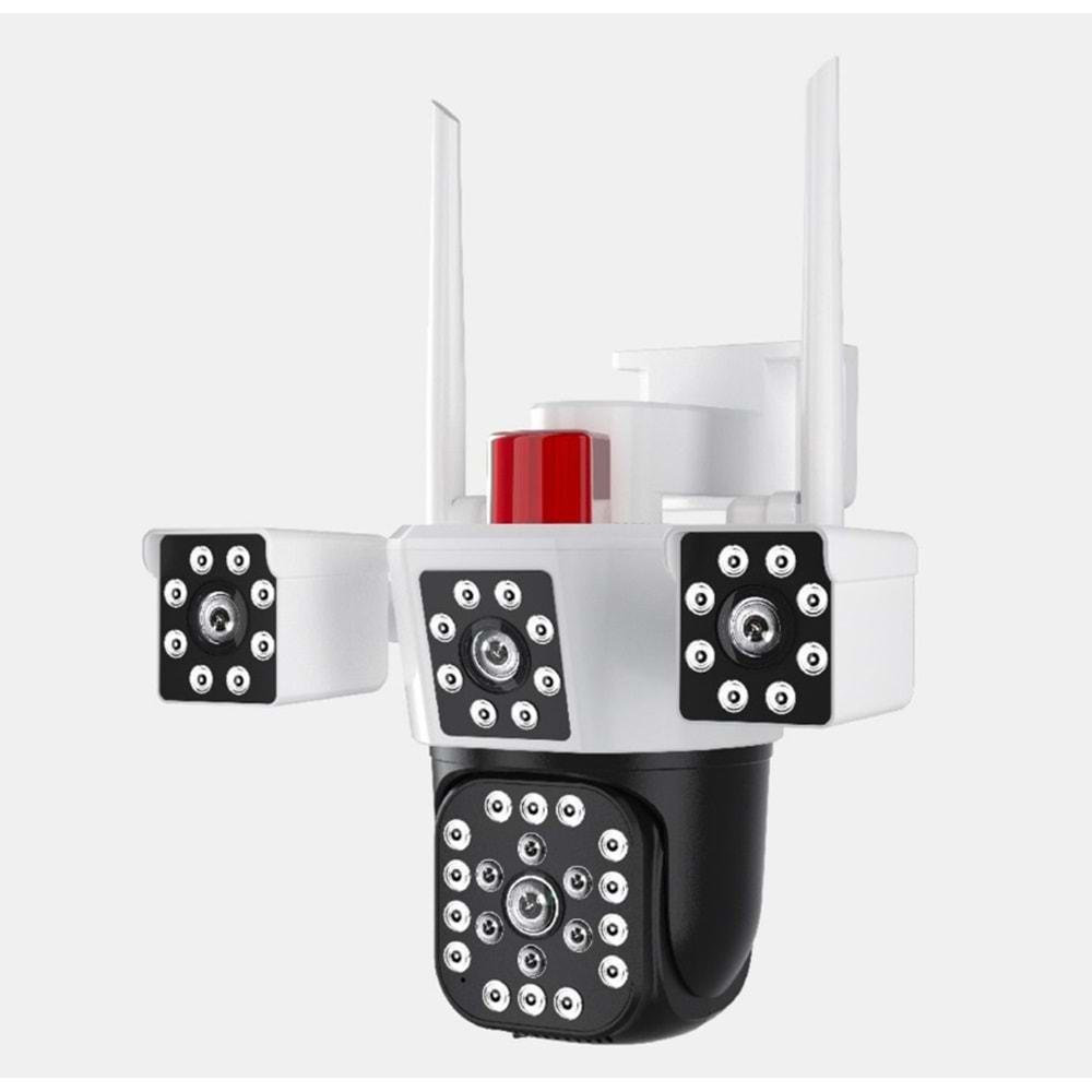 O-KAM-3023 3MP WiFi PTZ Camera 3.5 inch 23Pcs Dual Light Leds