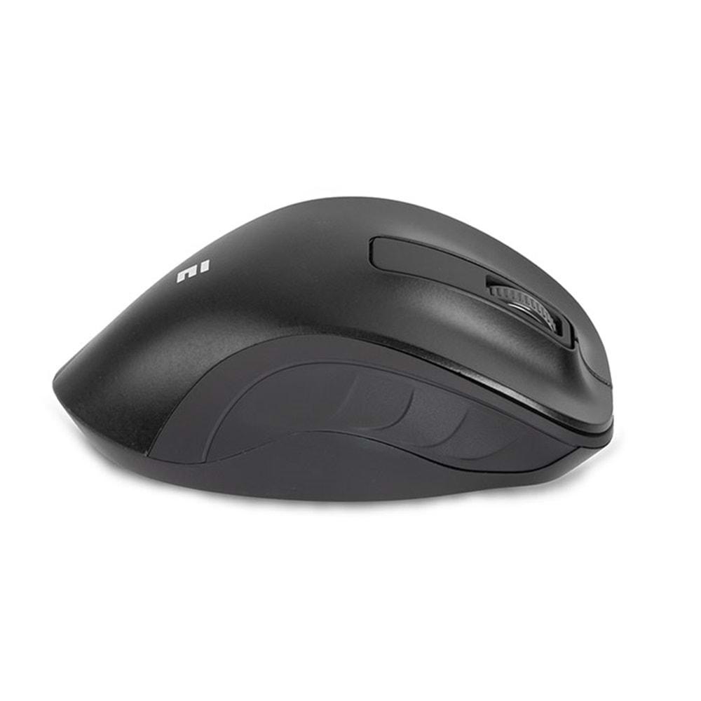 Everest SM-360 Usb Siyah 3D Optik Süper Sessiz Alkalin Pil Kablosuz Mouse