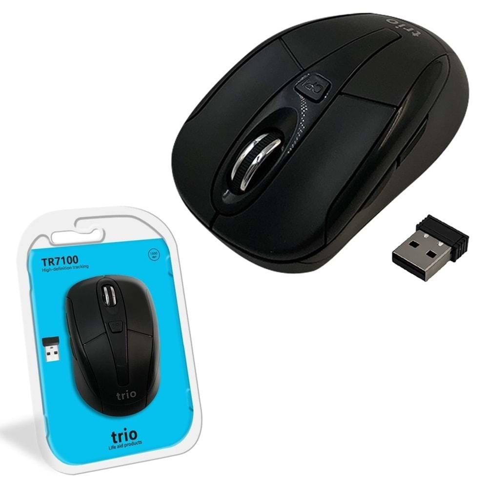 TRİO TR7100 Kablosuz Mouse 2.4Ghz 1600 Dpi