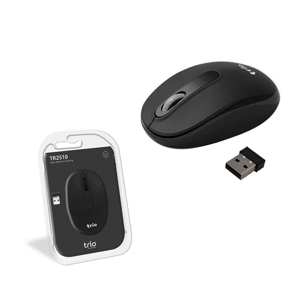 TRİO TR2510 Renkli Kablosuz Mouse 2.4Ghz 1600 Dpi