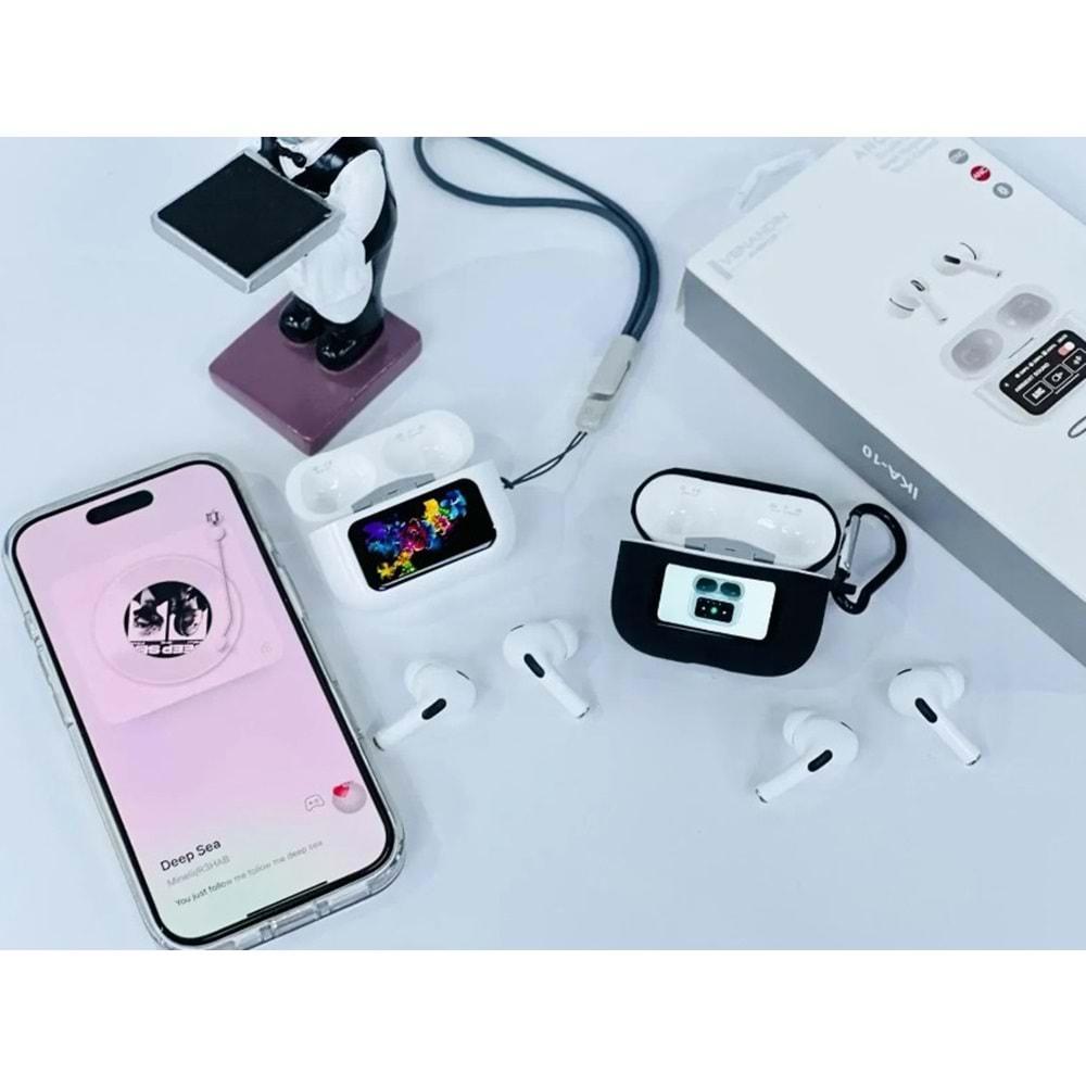 Venandin İKA-10 ANC/ENC Ekranlı Bluetooth Kulaklık
