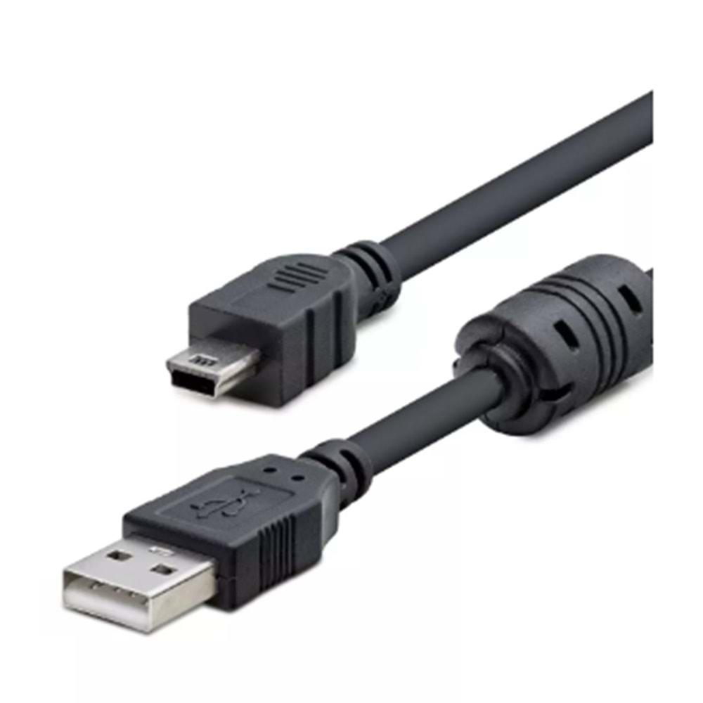 Gabble GAB-U5P Usb Mini V3/5Pin To Usb Kablo 1M Siyah