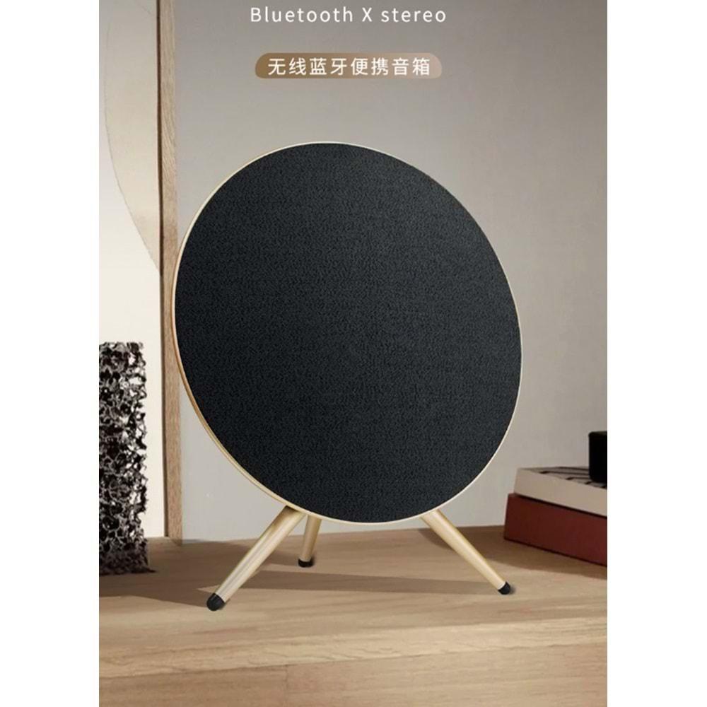 YK Design LP18 Creative 80W Flying Saucer Taşınabilir Subwoofer Bluetooth Hoparlör Üçayaklı