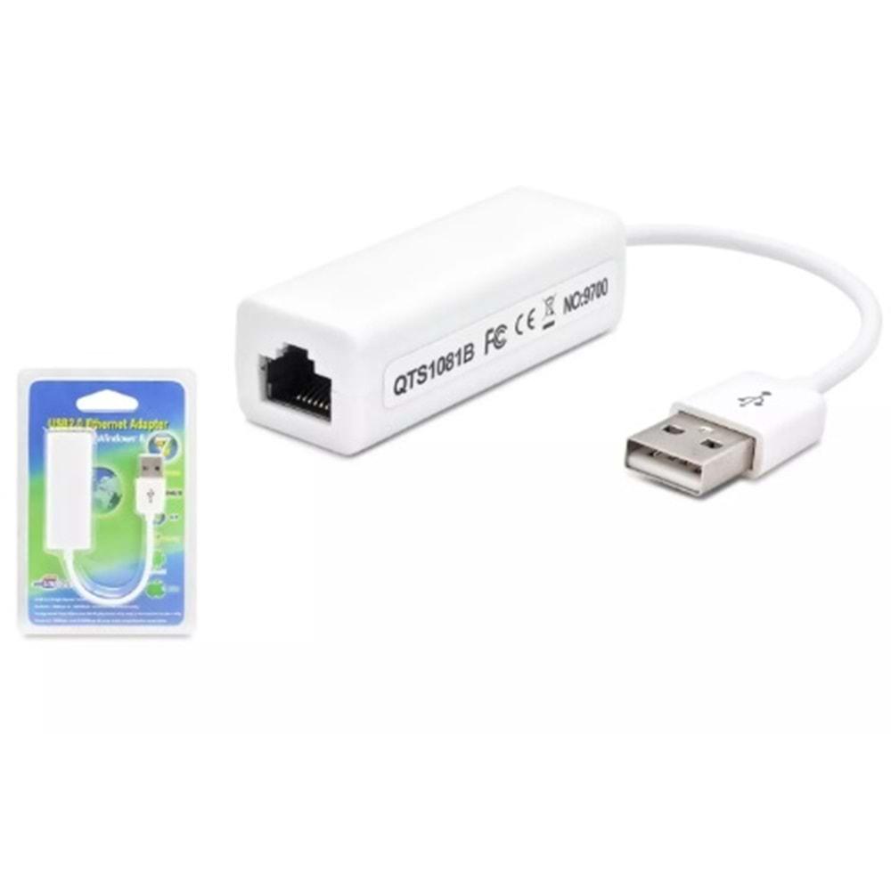Hadron HDX5264 Ethernet Card Usb2.0 Beyaz