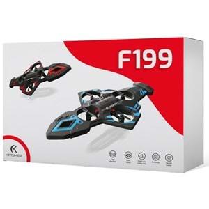 Katjmer F199 Uçak Flying Club Dayanıklı Köpük Gövdeli 2.4ghz Uzaktan kumandalı 360Derece Dönebilen Oyuncak(2batarya)
