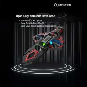 Katjmer F199 Uçak Flying Club Dayanıklı Köpük Gövdeli 2.4ghz Uzaktan kumandalı 360Derece Dönebilen Oyuncak(2batarya)