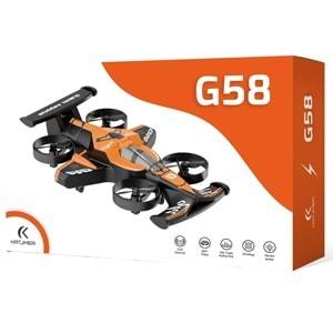Katjmer G58 Araba/Uçak Flying Club Dayanıklı Köpük Gövdeli 2.4ghz Uzaktan kumandalı 360Derece Dönebilen Oyuncak(3batarya)