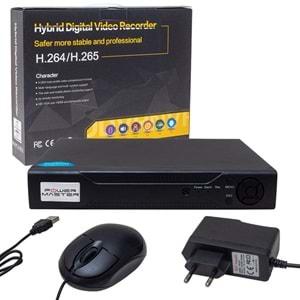 Powermaster PM-12180 HD-Analog-TVI-CVI 1080N 4 Kanal Dvr/Xvr Kayıt Cihazı
