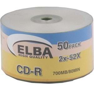 Elba 700 MB 2x56 CD-R 50'li Paket