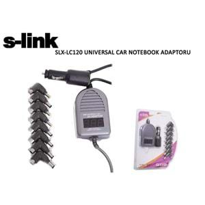 S-link SLX-LC120 Araçtan Power Notebook Universal Adaptör