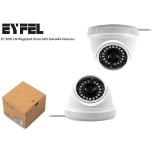 Eyfel EF-305B 2mp Ahd Dome 3.6mm Plastik Kasa Güvenlik Kamerası