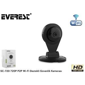 Everest SC-720 720P P2P Wi-Fi Destekli Güvenlik Kamerası (Outlet)
