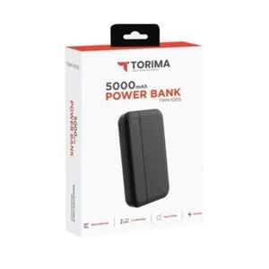 Torima TRM-1005 5000Mah Powerbank - Siyah