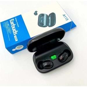 Torima Earbuds A11S Tws Led Göstergeli Kablosuz Bluetooth Kulaklık Powerbank Özellikli 1800 Mah