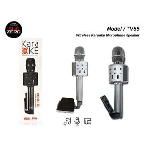 Subzero TV55 Telefon Stantlı Karaoke Mikrofon