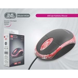 Subzero MS80 800Dpı Kablolu Optik Mouse
