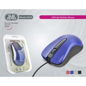 Subzero MS99 1600 Dpı Kablolu Optik Mouse