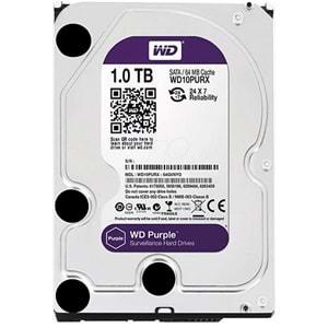 WD Purple WD10PURX 1TB 5400RPM Sata 3 64MB 3.5¨ Sabit Disk