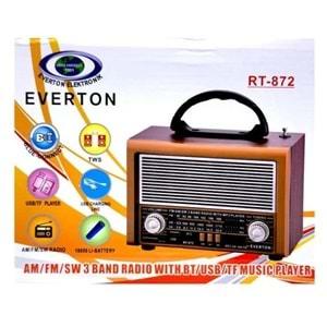 Everton RT-872 USB SD AUX Bluetooth Destekli Nostaljik Radyo