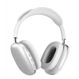 P9 Plus Bluetooth 5.0 Mikrofonlu Kulaküstü Kablosuz Kulaklık Beyaz
